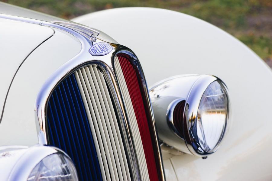 Детали экстерьера Delahaye 135 MS Coupe par Figoni & Falaschi 1938 года  (фото 11 из 59)